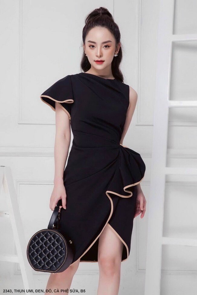 Đầm Dún Viền Xinh Xắn - D2343